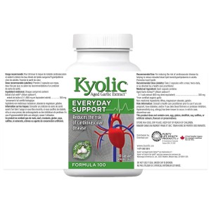 Kyolic Everyday Support Label